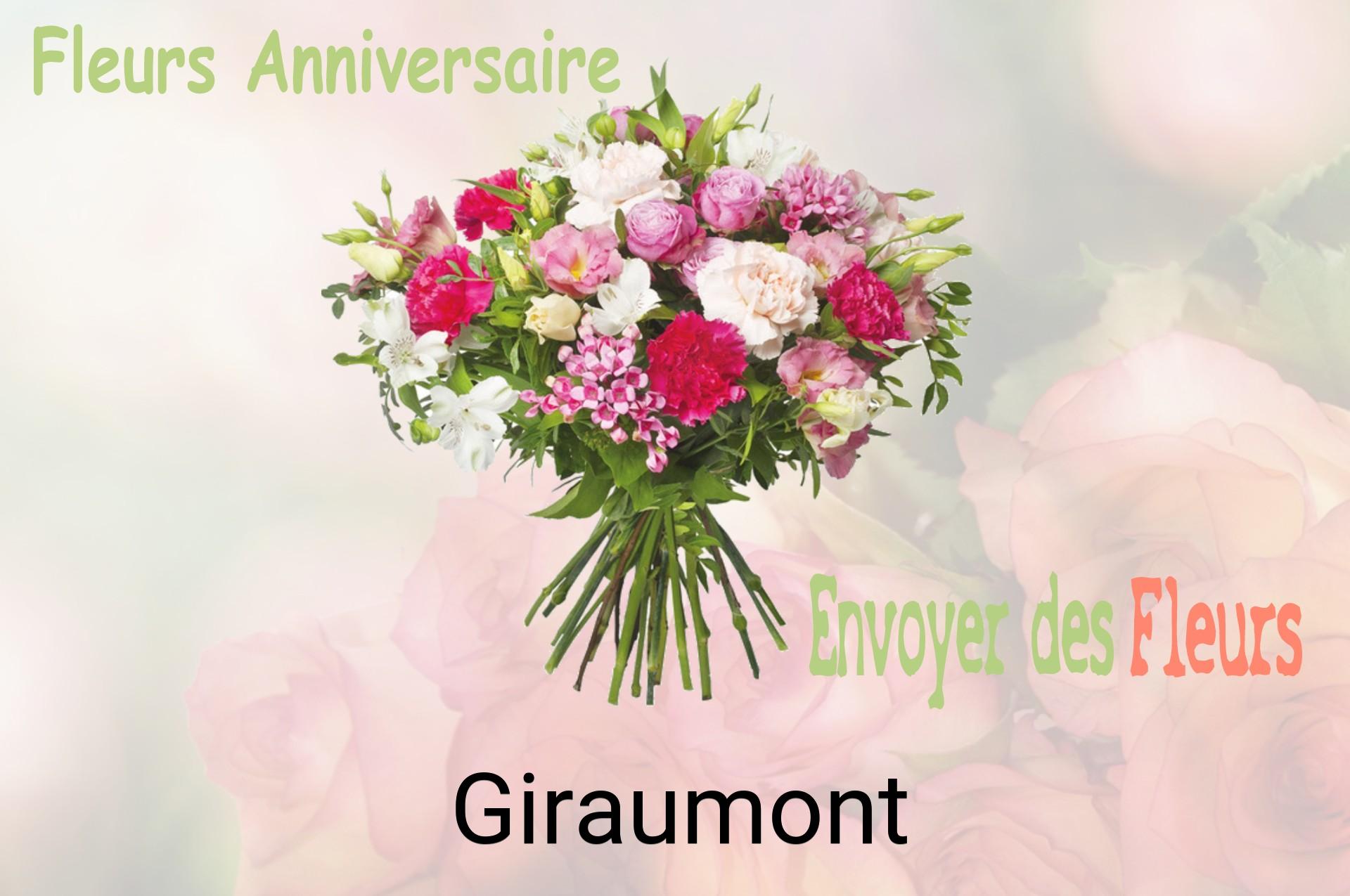 Bouquet de fleurs d’anniversaire livré à Giraumont